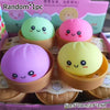 Cute Squishy Dumpling Toy- Slow Rise Stress Ball